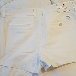 Southern Tide white shorts NEW!